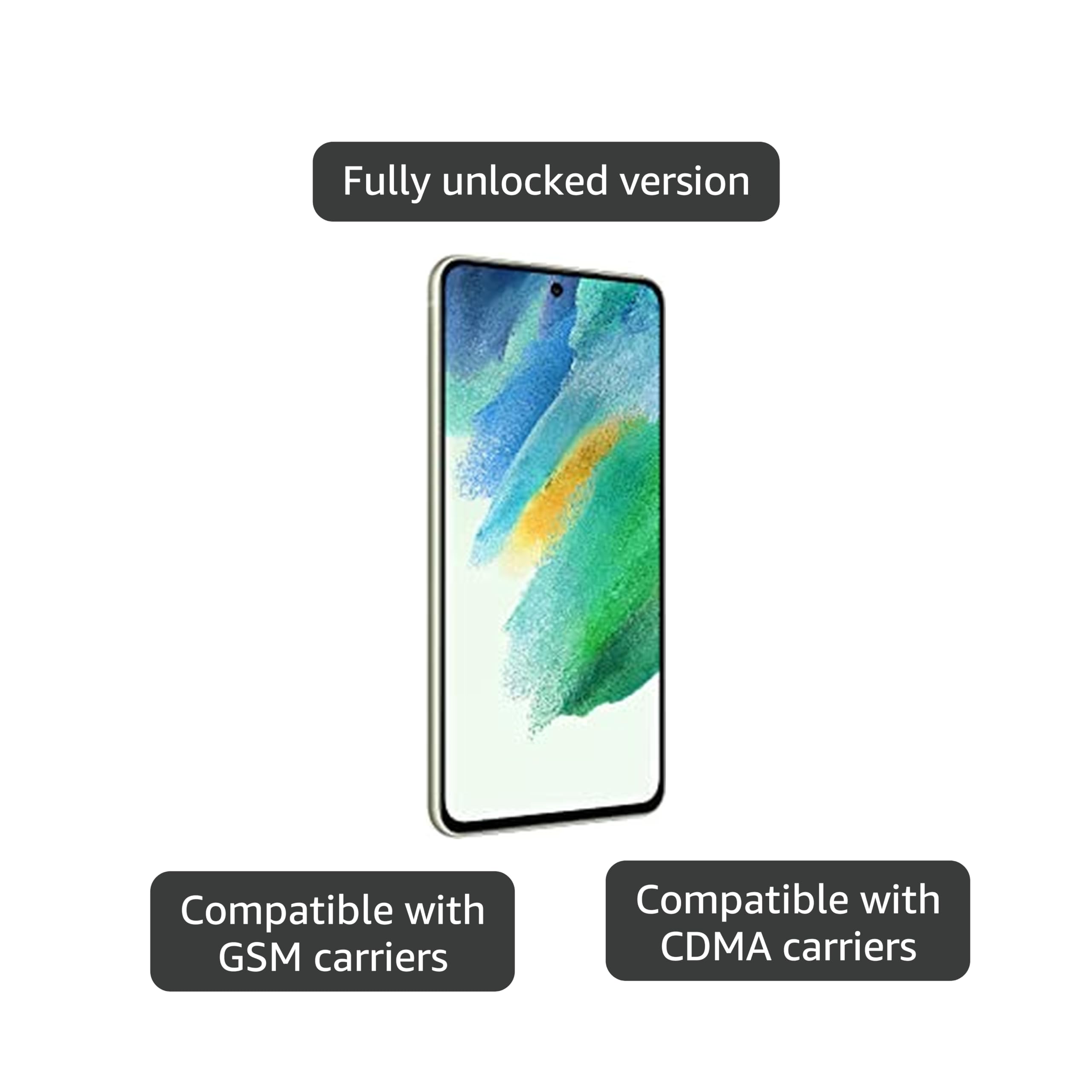 Amazon.com: Samsung Galaxy S21 FE 5G, US Version, 128GB, Graphite